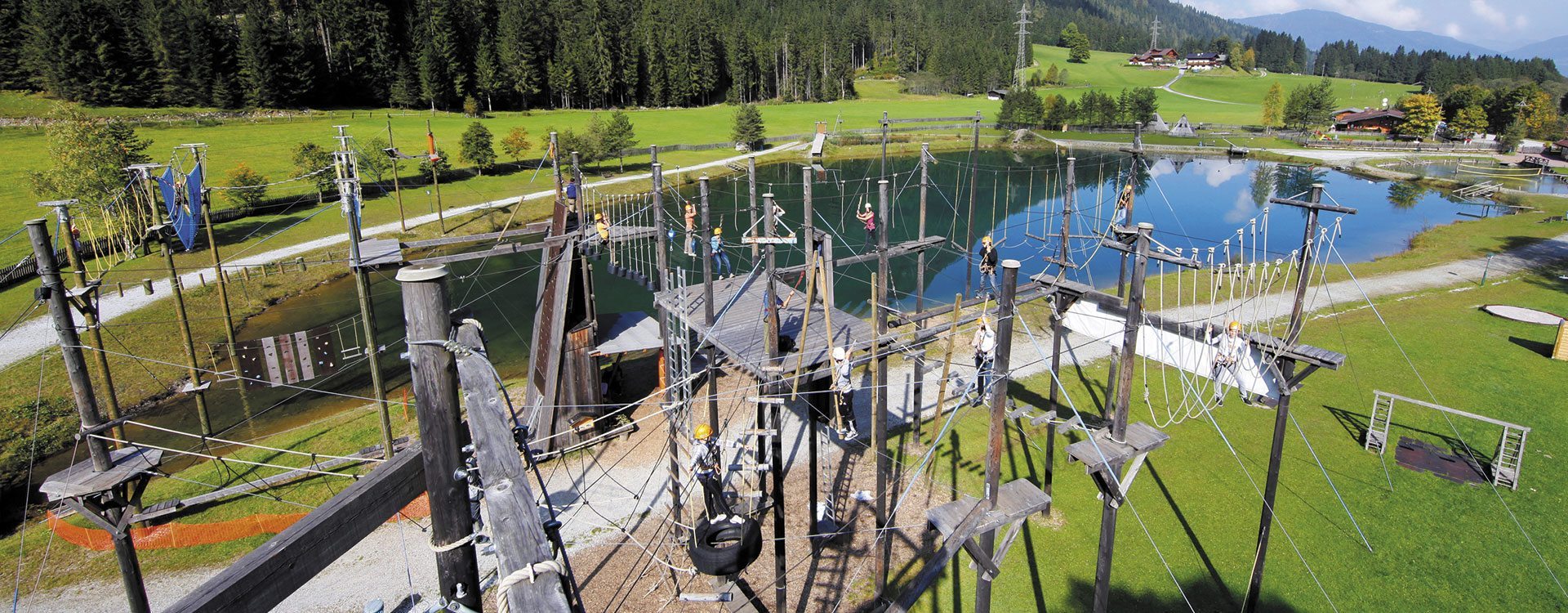 Aktivprogramm im Jugendhotel Saringgut, Salzburg