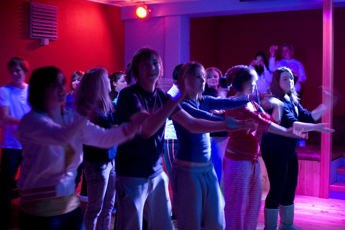 Disco - Projektwoche & Klassenfahrt in Wagrain, Jugendhotel Saringgut