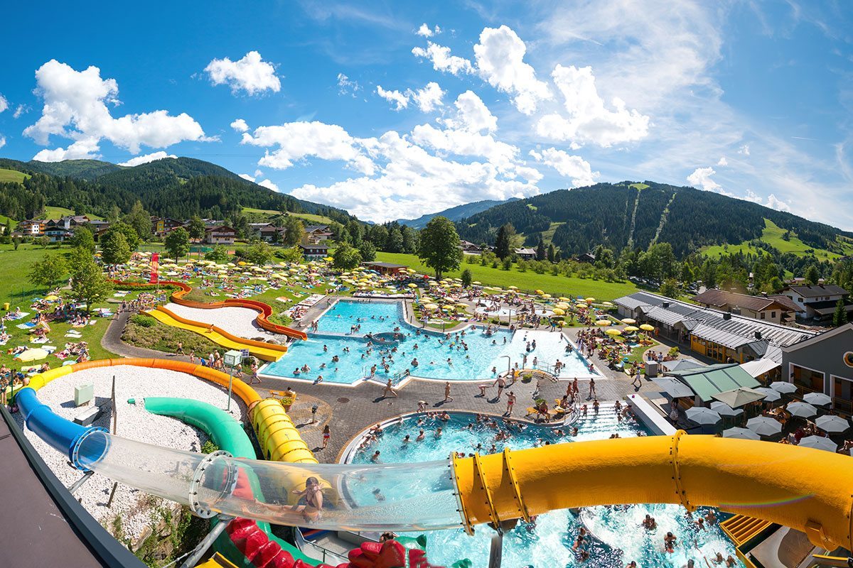 Erlebnisschwimmbad Wasserwelt Wagrain im Salzburger Land