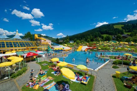 Erlebnisschwimmbad Wasserwelt Wagrain im Salzburger Land