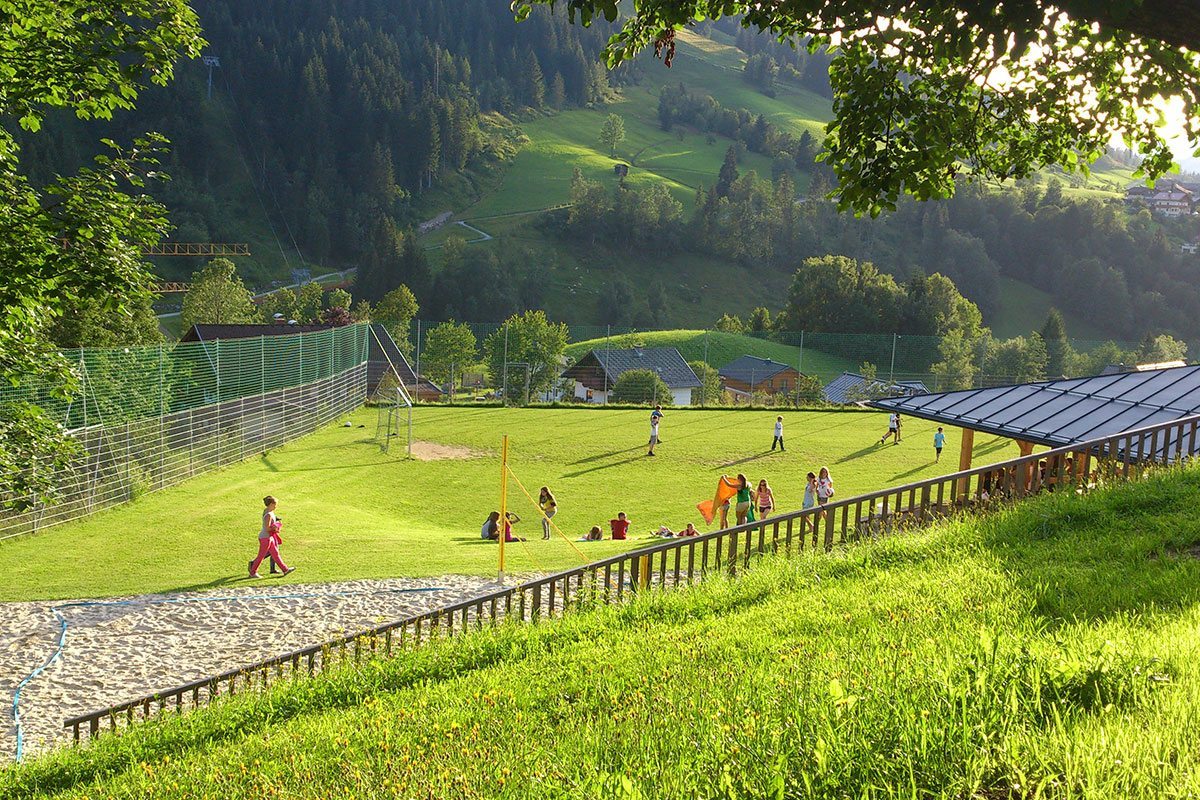 Fußballplatz - Jugendhotel in Wagrain, Salzburg