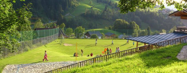 Fußballplatz - Jugendhotel in Wagrain, Salzburg