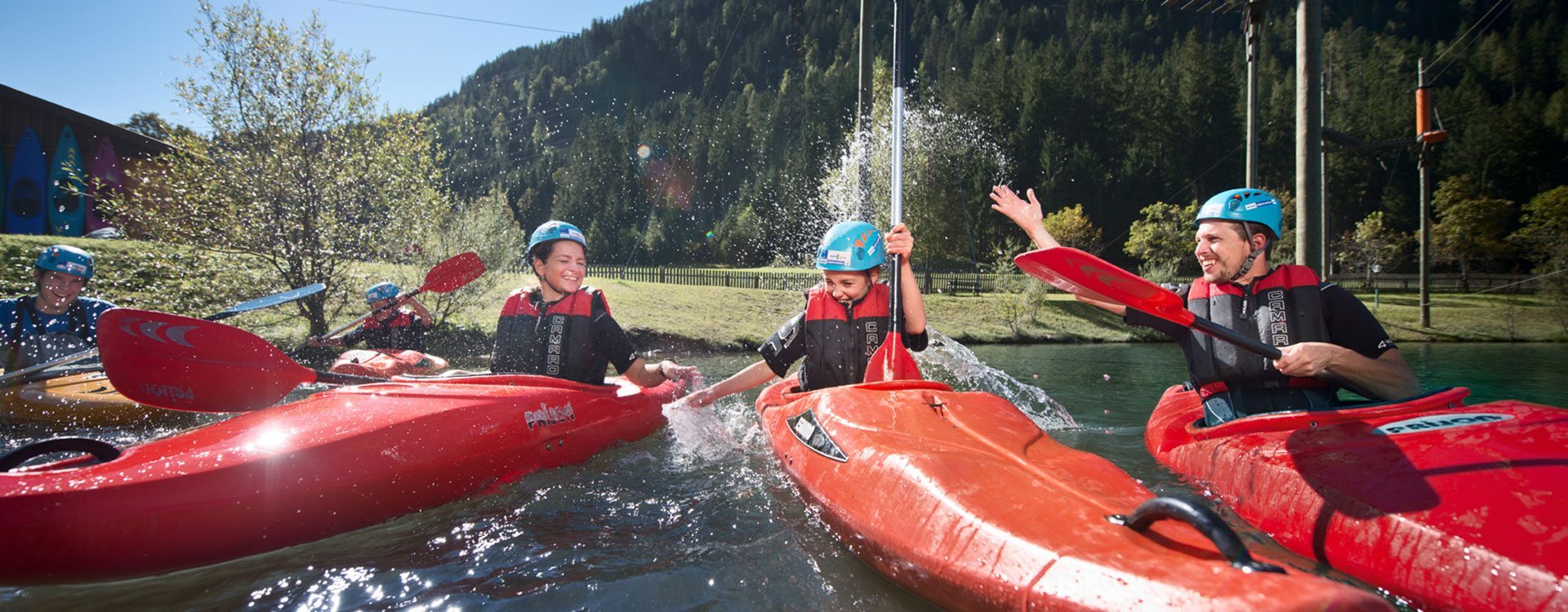 Kajak - Sommersportwoche in Flachau, Salzburger Land